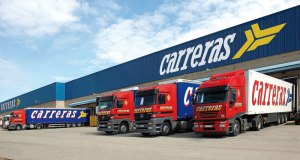 A European initiative aims to foster collaboration between companies in logistics clusters. Pictured is the Grupo Carreras facility in the PLAZA logistics park near Zaragoza, Spain. 